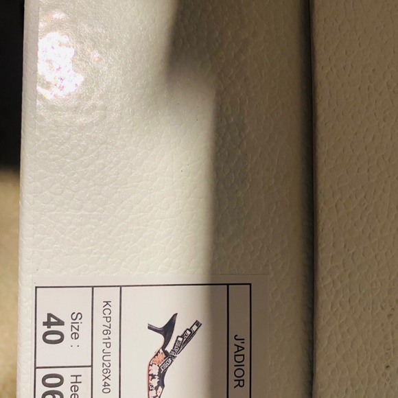 Christian Dior Embroidered Slingback Kitten Heel Pump - Picture 5 of 7